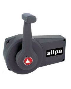 Allpa Teleflex Einhebel Schaltbox C89 schwarz Universal neu