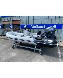 YAM350 TAF inkl. Yamaha F15CEPL ALU RIB Tender Neuboot SOFORT VERFÜGBAR